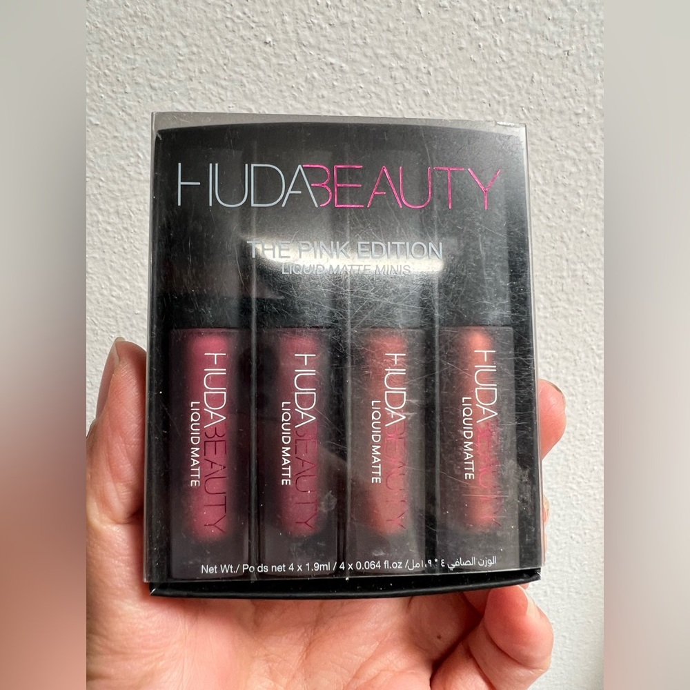 Huda Beauty Liquid Matte Lipstick Icon Socialite Trophy Wife Gossip Gurl 4 Mini